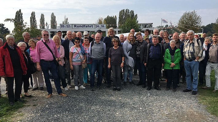 Herbsttour des Ortsverbandes Ulm an die Mainschlaufe nach Volkach