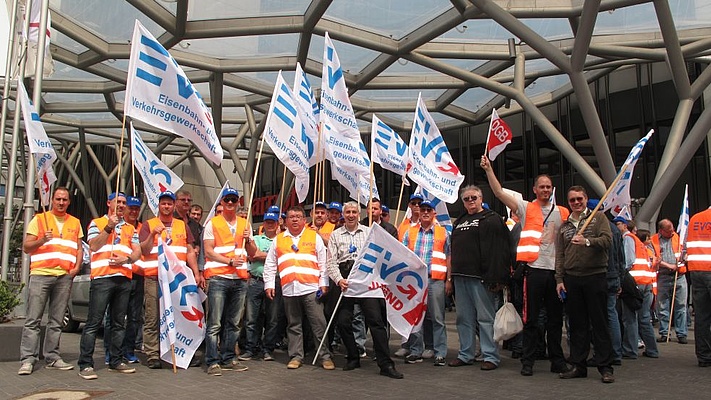 Die EVG im Saarland macht mobil für mehr Lohn