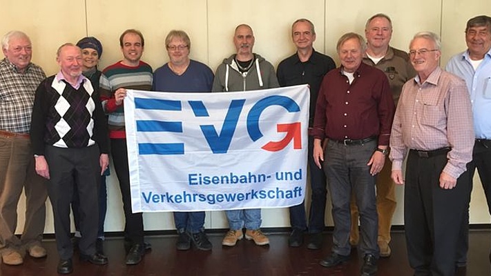 EVG Mitglieder wählen den Ortsverband und die Ortsseniorenleitung Wiesbaden neu