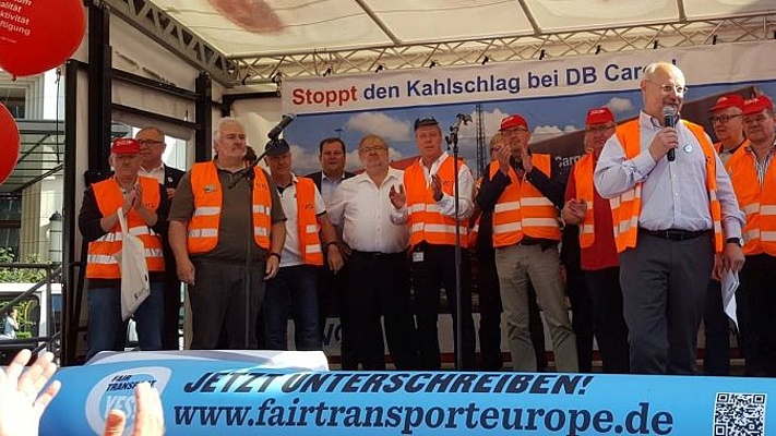 DB Cargo: Massiver Protest gegen geplanten Stellenabbau