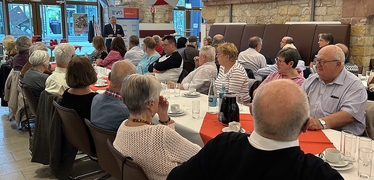 Jubilarehrung Ortsverband Mainz Schön, dass ihr da wart! EVG