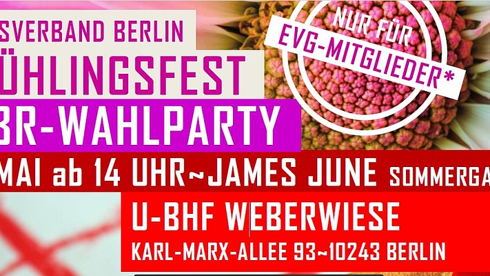 OV Berlin: Frühlingsfest und BR-Wahlparty