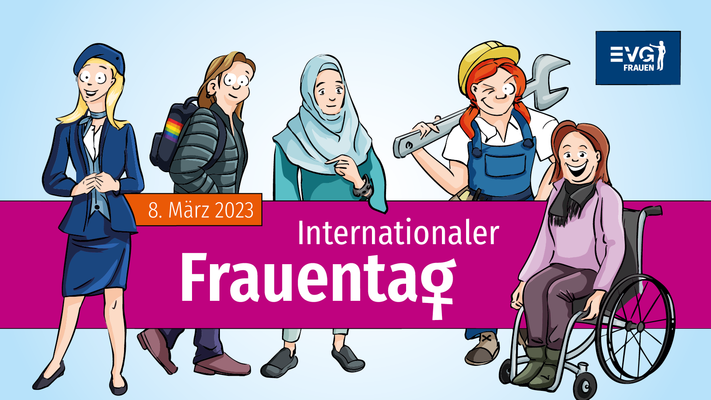 Internationaler Frauentag 2023: Gemeinsam geht mehr!