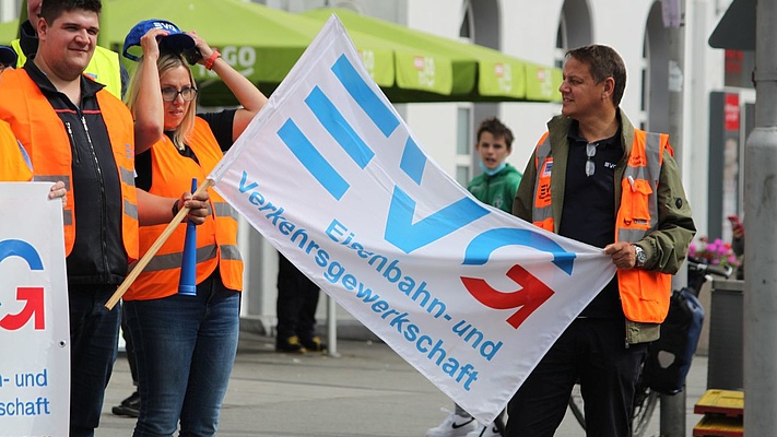 Erneuter Warnstreik bei der Hessischen Landesbahn (HLB) erfolgreich beendet