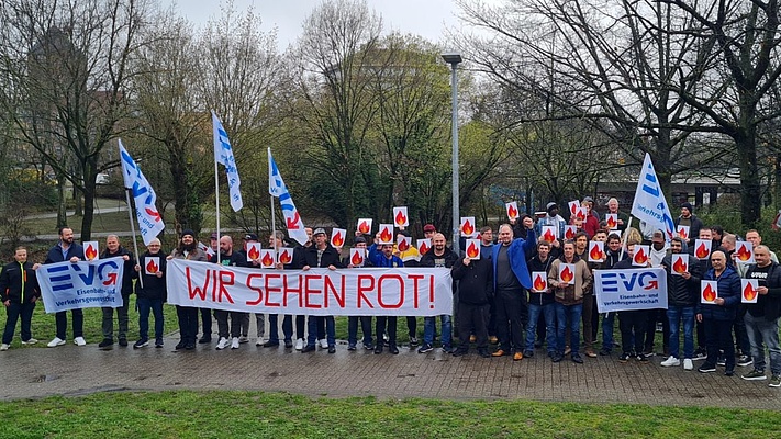 DB Cargo: Sparte Vegetation der Fahrwegdienste schließen sich der Solidaritätswelle an