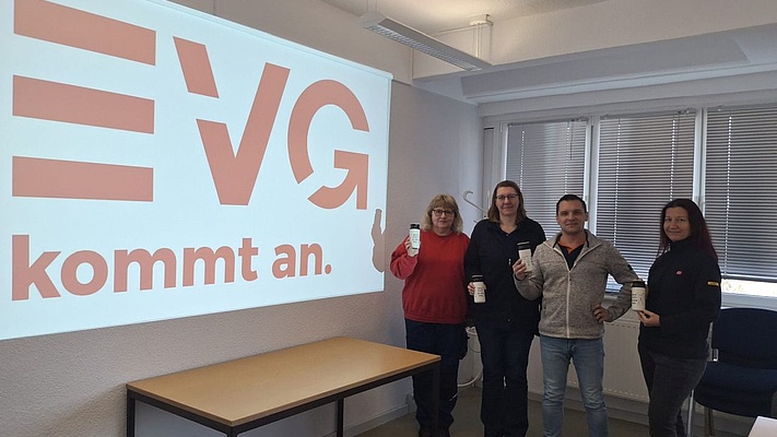 Wertschätzung direkt am Arbeitsplatz: EVG überrascht Kolleginnen in Dessau