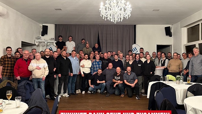 DB Regio Werkstatt Essen feiert besinnliches Jahresende im Gasthaus Matecki