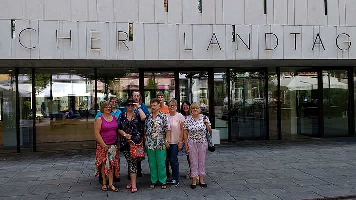 OFL Frankfurt: Besuch des Hessischen Landtags