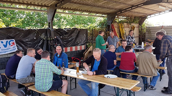 Sommergrillen der Teilbetriebsgruppe DB Netz PD Nord Braunschweig