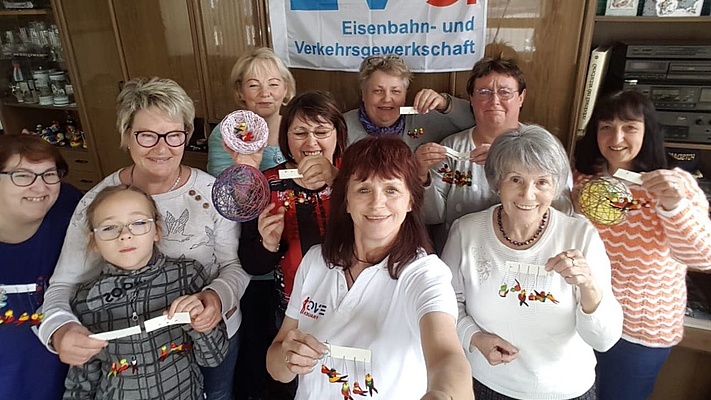 Osterbasteln der EVG-Ortsfrauenleitung Chemnitz