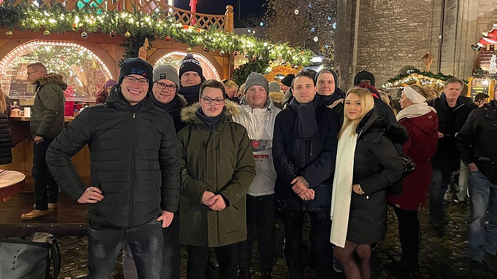 EVG-Jugend Braunschweig: Besuch auf dem Weihnachtsmarkt