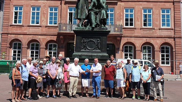 Würzburger EVG-Senioren beim Tagesausflug in Hanau