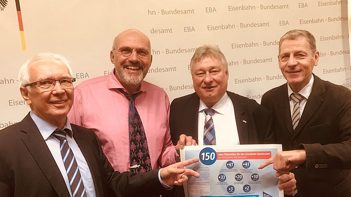 EBA-Zentrale: 150 neue Planstellen - Martin Burkert bringt gute Nachrichten mit zur Personalversammlung