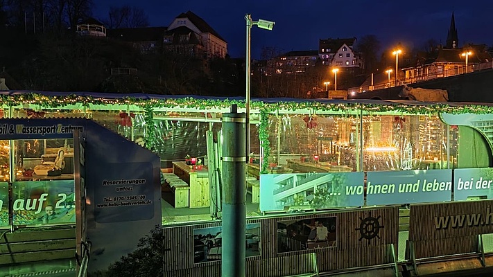Adventszauber auf der Saale - eine besondere Fahrt des EVG-Ortsverbands Halle