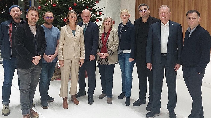 EVG Berlin bei „Gewerkschaftsrunde“ des DGB: Gespräch mit dem Regierenden Bürgermeister