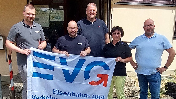 EVG-Betriebsgruppe Netz Stuttgart: Aktionstag im Instandhaltungs-Stützpunkt Heilbronn