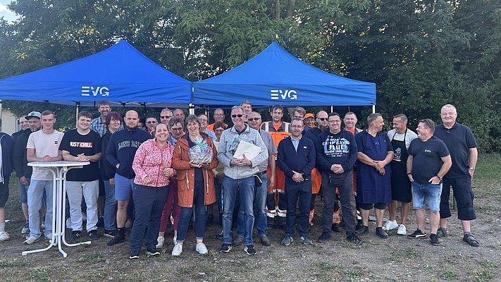 Grillfest der Betriebsgruppe Usedom