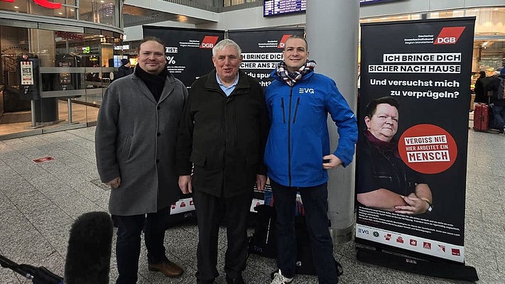 „Vergiss nie, hier arbeitet ein Mensch!“ – Klare Botschaft gegen Gewalt im Dienst