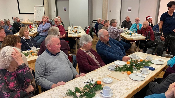 Weihnachtsfeier der Seniorengruppe Ulm