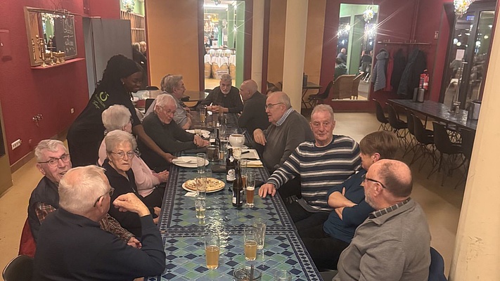 OV Weil am Rhein: Neujahrsempfang im Kaminzimmer der Fünfschilling