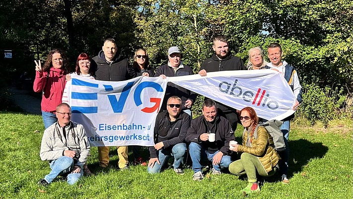Kleine Auszeit vom Alltag – EVG-Abellio auf der Saale