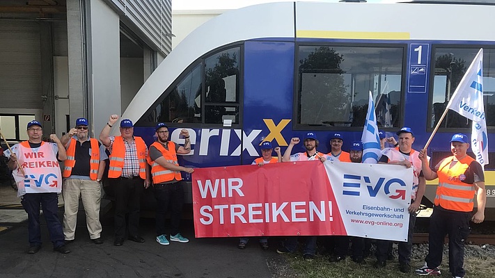 Warnstreik bei erixx: Das war ein Ausrufezeichen!