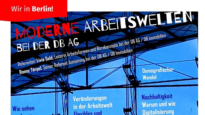 Moderne Arbeitswelten bei der DB AG