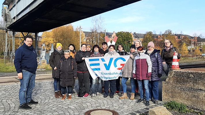 LV Frauen Sachsen: Bindungstag „Frauen und Technik“ im Chemnitzer Eisenbahnmuseum