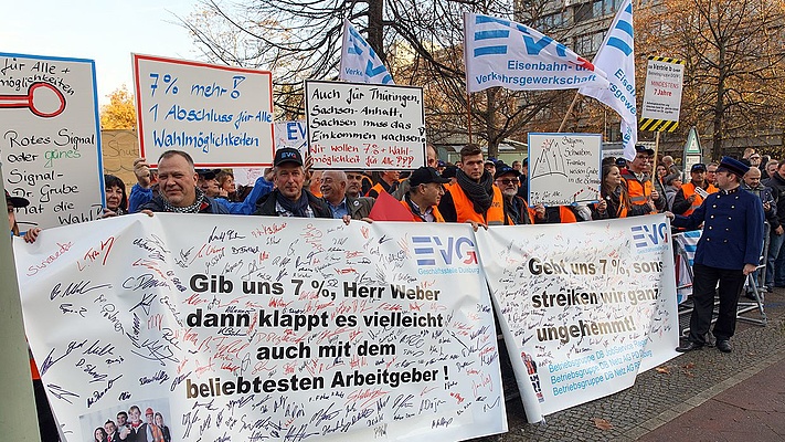 4. Verhandlungsrunde DB AG: Kommt zur Demo in Berlin!