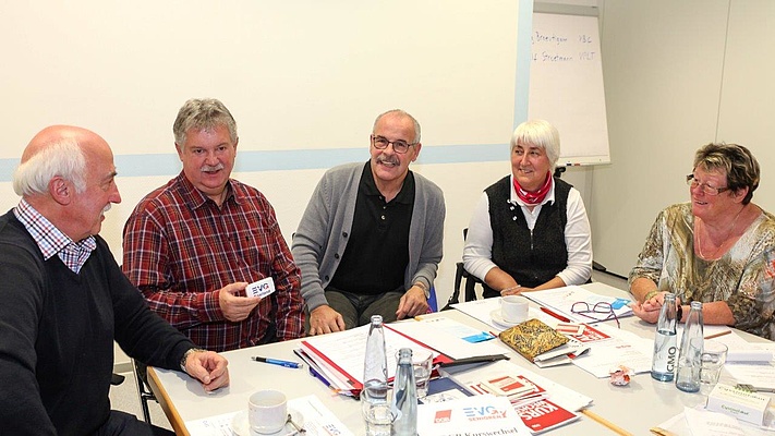 Neugewählte OSL Saarland: Besuch von DGB Chef Eugen Roth