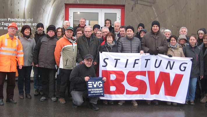 EVG und BSW Offenburg auf Tunneltour