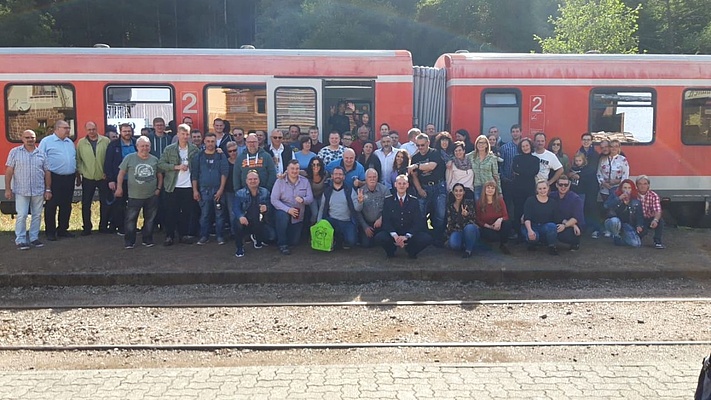 EVG-Betriebsgruppe RheinNeckar - ein Event auf Rädern