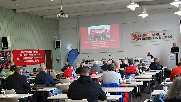 12. bundesweite Tagung „Betriebsräte im Visier – Bossing, Mobbing & Co.“ in Mannheim