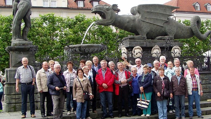 Urlaub der EVG-Seniorengruppe Weiden vom 12. - 16. Juni am Klopeiner See in Kärnten