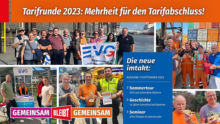 Imtakt im September: (Nicht nur) Rückblick auf die Tarifrunde 2023