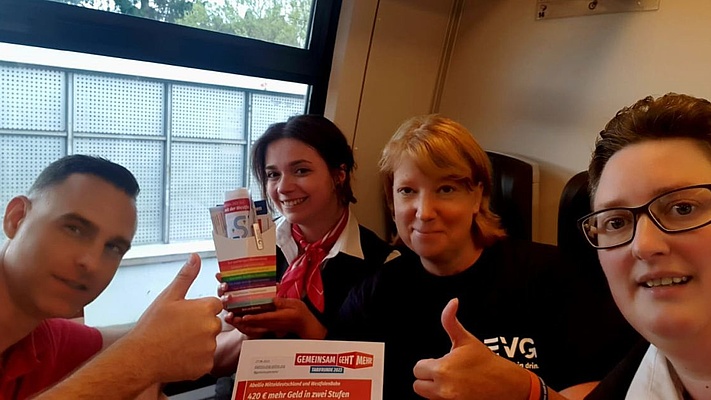 EVG auf Tour bei Abellio