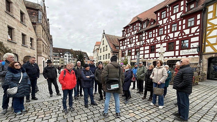 OV Nürnberg Seniorenkreis 2 - Pegnitztour, Stadtgeheimnisse und Glühweinmomente