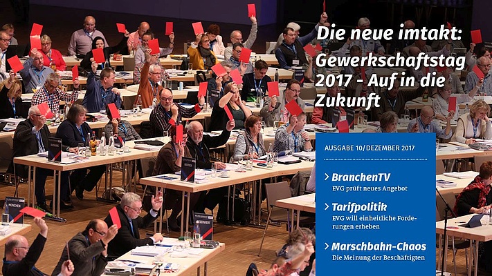 Imtakt im Dezember: EVG bricht auf in die Zukunft