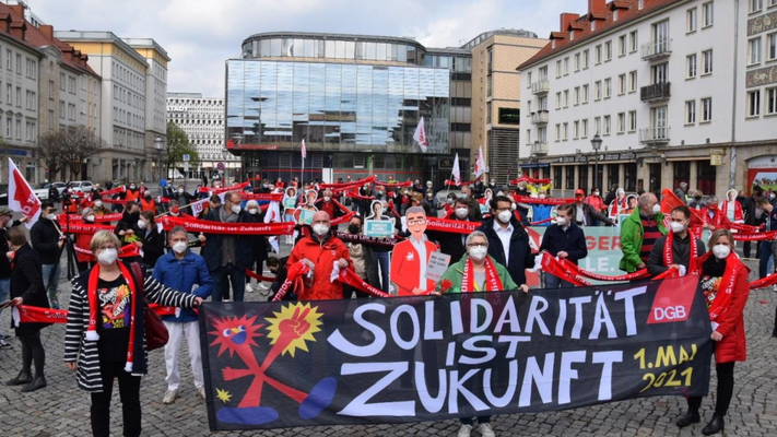 Sachsen-Anhalt: Kundgebungen zum Tag der Arbeit unter dem Motto „Solidarität ist Zukunft“