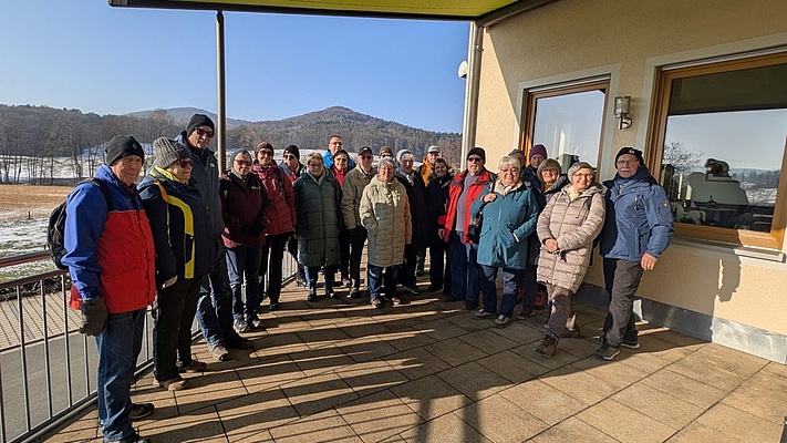 SK 2 OV Nürnberg: Winterwanderung - kalt, sonnig und richtig schön