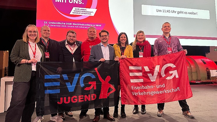 EVG NRW – Stärker mit dem DGB