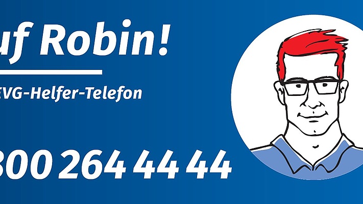 Sicher unterwegs: „Ruf Robin“: EVG startet Helfer-Telefon