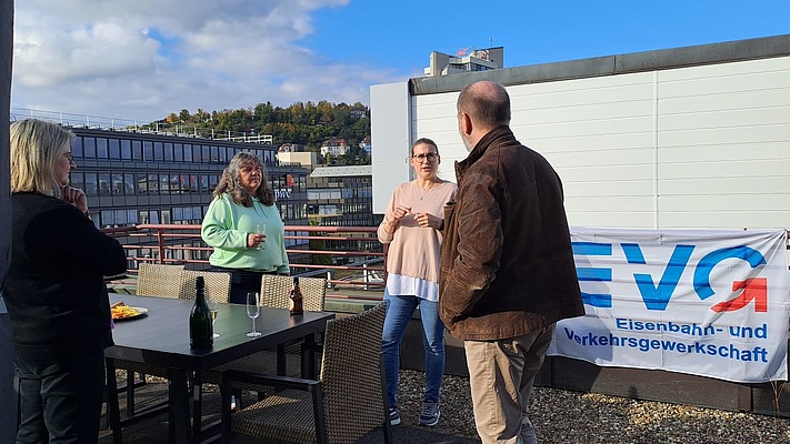 BG DB InfraGO AG Personenbahnhöfe RB Südwest: Afterwork-Party in Stuttgart