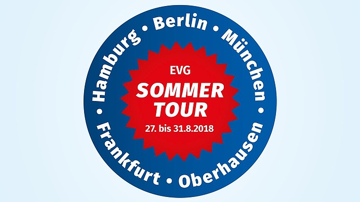 EVG Sommertour 2018 - Weichenstellung 2030 und Tarifrunde 2018 im Mittelpunkt