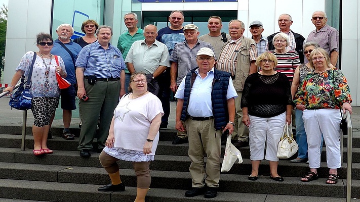 Seniorengruppe Frankfurt zu Besuch im Geldmuseum