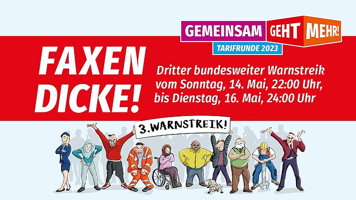 Ultimatum verstrichen: EVG hält an Warnstreik fest - Erste Soli-Botschaften eingetroffen