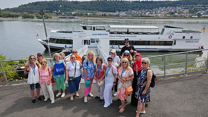 OFL Frankfurt: Schifffahrtsausflug nach Rüdesheim