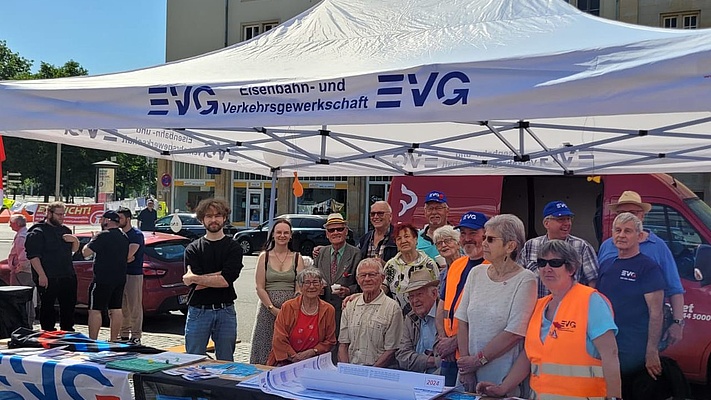 EVG-Ortsverband Magdeburg feiert den Tag der Arbeit
