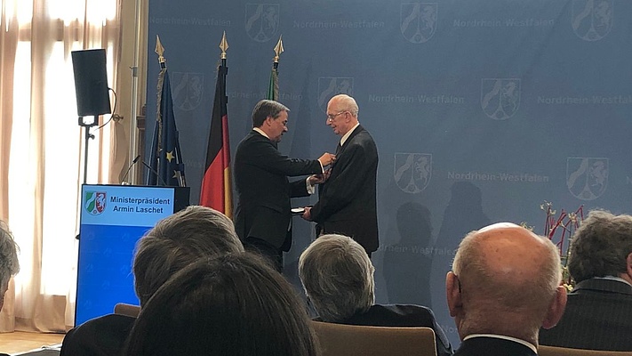 Ortsverband Witten-Bochum: Heinz Fuhrmann mit Verdienstorden des Landes NRW ausgezeichnet